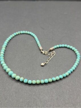 Jay King DTR 925 turquoise stone necklace